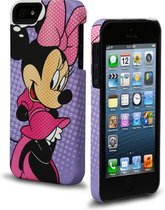 iPhone SE/5S/5 hoesje - Disney - Paars - Kunststof