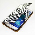 Movizy premium walletcase Samsung Galaxy S5 - zebra