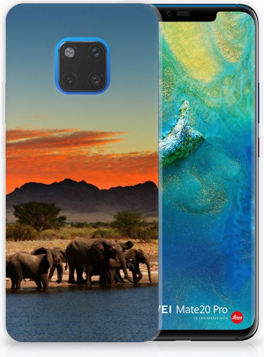 Huawei Mate 20 Pro TPU Hoesje Olifanten