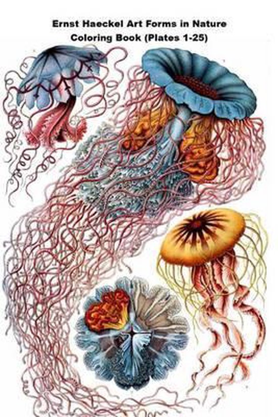 Ernst Haeckel Art Forms in Nature Coloring Book (Plates 125), Jmm