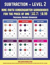 Preschool Number Workbook (Kindergarten Subtraction/taking away Level 2)