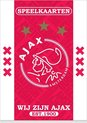 Afbeelding van het spelletje Speelkaarten ajax wit/rood/wit est 1900