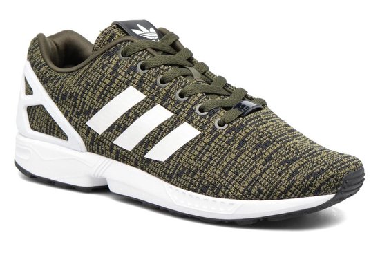 Adidas Sneakers Zx Flux Heren Zwart/groen Maat 43 1/3 | bol.com