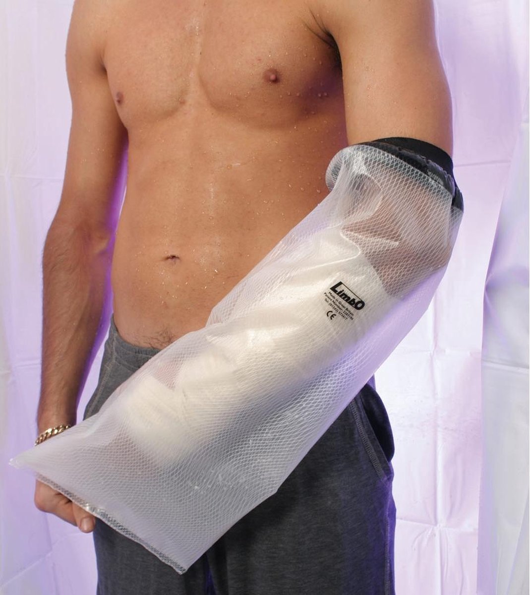 Douchehoes Volwassen 1/2 arm - groot - LimbO - beschermhoes gips