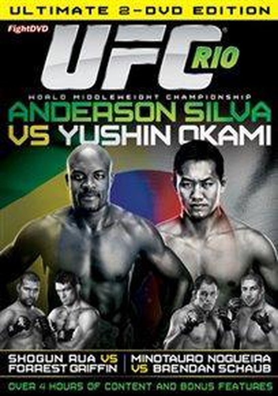 Cover van de film 'UFC 134 - Silva vs. Okami'