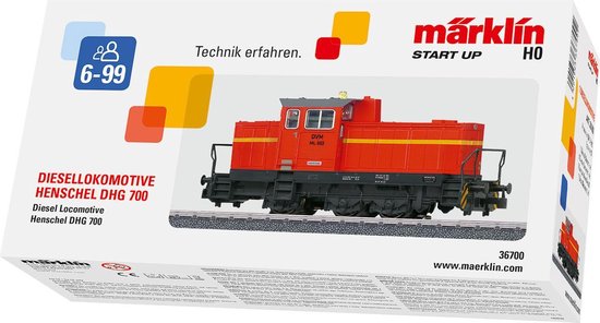 Vervolgen Ingang gebrek Märklin Start up 36700 H0 diesellocomotief DHG 700 | bol.com