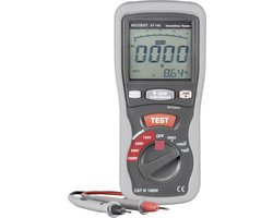 VOLTCRAFT ET-100 Isolatiemeter 125 V, 250 V, 500 V, 1000 V 400 MΩ