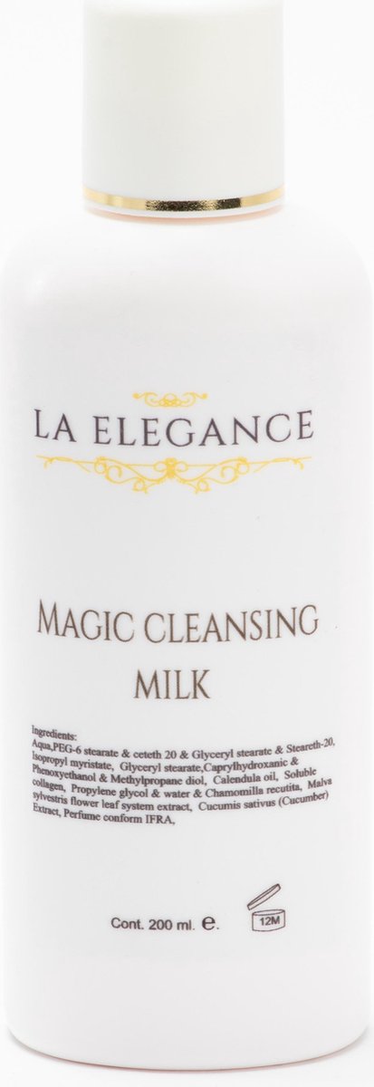 La Elegance Magic Cleansing Milk Droge-vochtarme huid