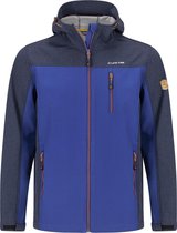 Life-Line Dartlo Heren Gevoerde Softshell Jas Blauw melange - XL