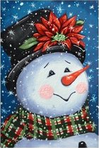 Wizardi Diamond Painting Fancy Sneeuwpop 20x30 cm