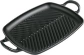 Le Creuset Rechthoekige grill 30cm Mat Zwart