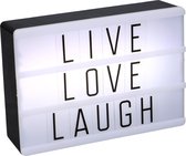 Grundig lichtbak - Lightbox - A6 formaat - 4 LEDS - 60 letters