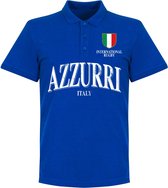 Italie Rugby Polo - Blauw - L