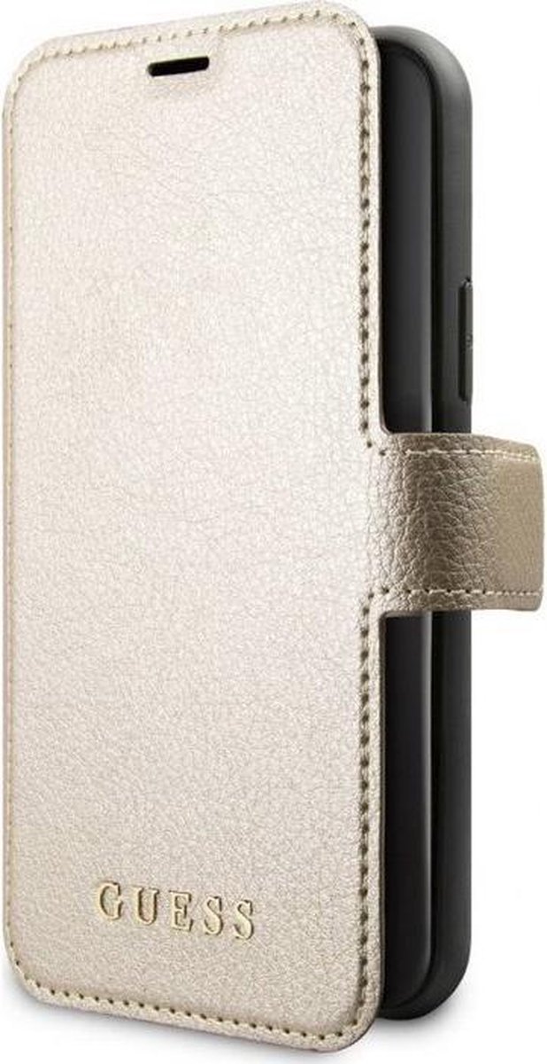 Guess Iridescent Book Case - Apple iPhone 11 Pro (5.8") - Goud