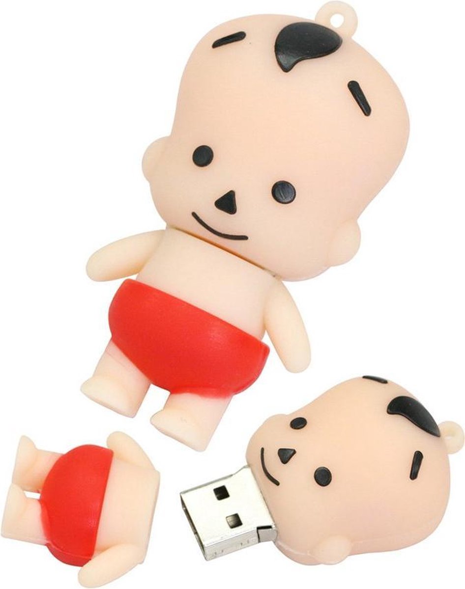 Baby usb stick 64GB rood -1 jaar garantie – A graden klasse chip