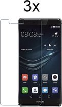 Huawei P9 Screenprotector - Beschermglas Huawei P9 Screen Protector Glas - 3 stuks