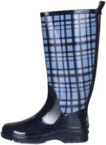 | Playshoes Regenlaarzen Geruit Rubber Dames Blauw | Playshoes Regenlaarzen Geruit Rubber Dames Groen