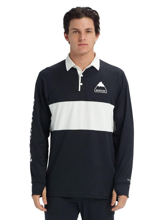 Burton Midweight Rugby thermo shirt true black | bol