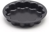 Kitchen Princess - Koolstofstaal Bakvorm Rond Bloem - Non-stick - 15,5x13,5x2,8 cm