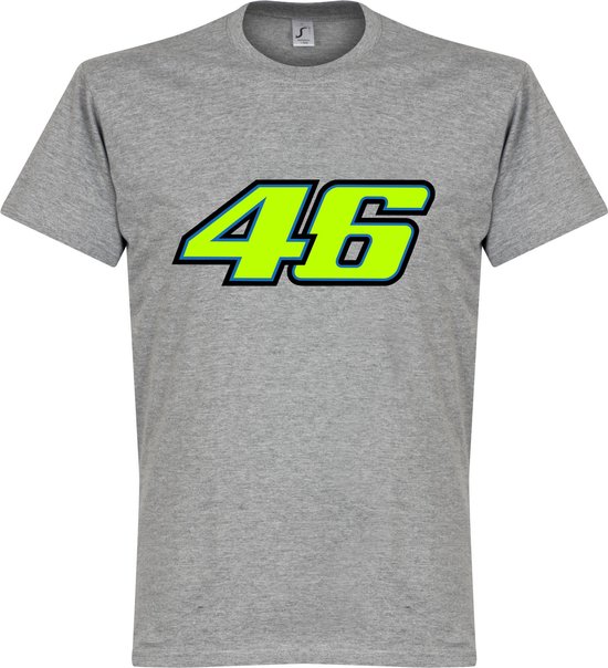 T-Shirt Valentino Rossi 46 - Gris - S