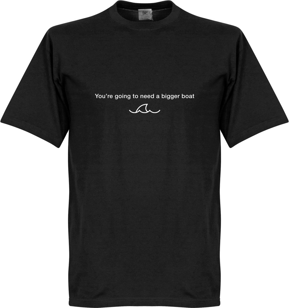 We're Going to Need a Bigger Boat T-Shirt - Zwart - 5XL