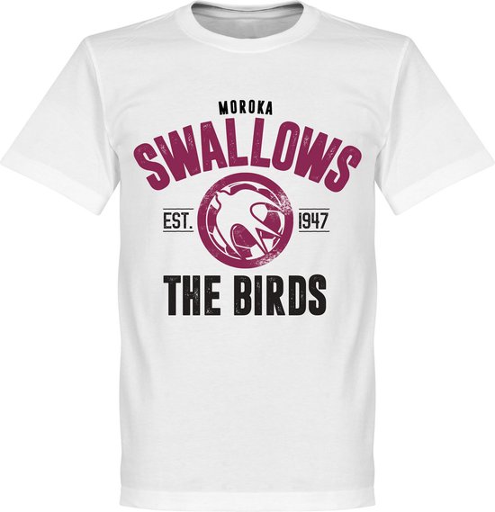 Moroka Swallows Established T-Shirt - Wit - 5XL