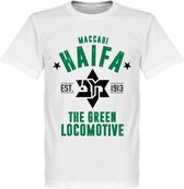 Maccabi Haifa Established T-Shirt - Wit - M