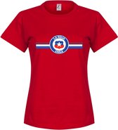 Chili Dames T-Shirt - Rood - XXL