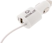 Mobilize Car Charger Apple 30-pin + USB 4.2A White