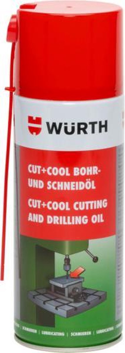 Boor-/snijolie CUT+COOL CUT EN COOL BOOR EN SNIJOLIE 400 ML, WURTH