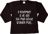 Shirt sint maarten 11 november is de dag-Maat 92