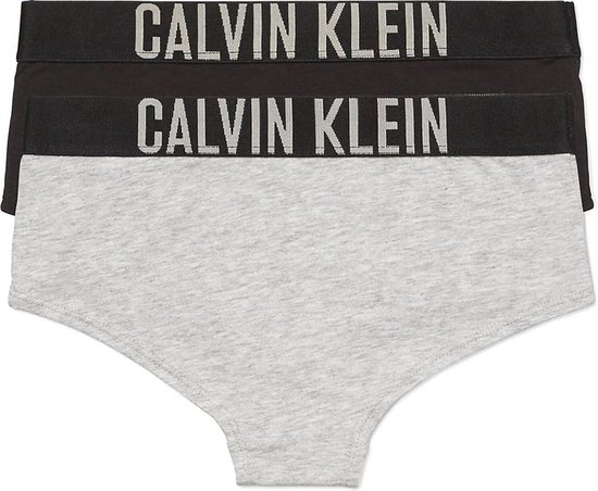 Calvin Klein Onderbroek - Maat 164/170 - Meisjes - zwart/ grijs Maat 164/170  | bol.com