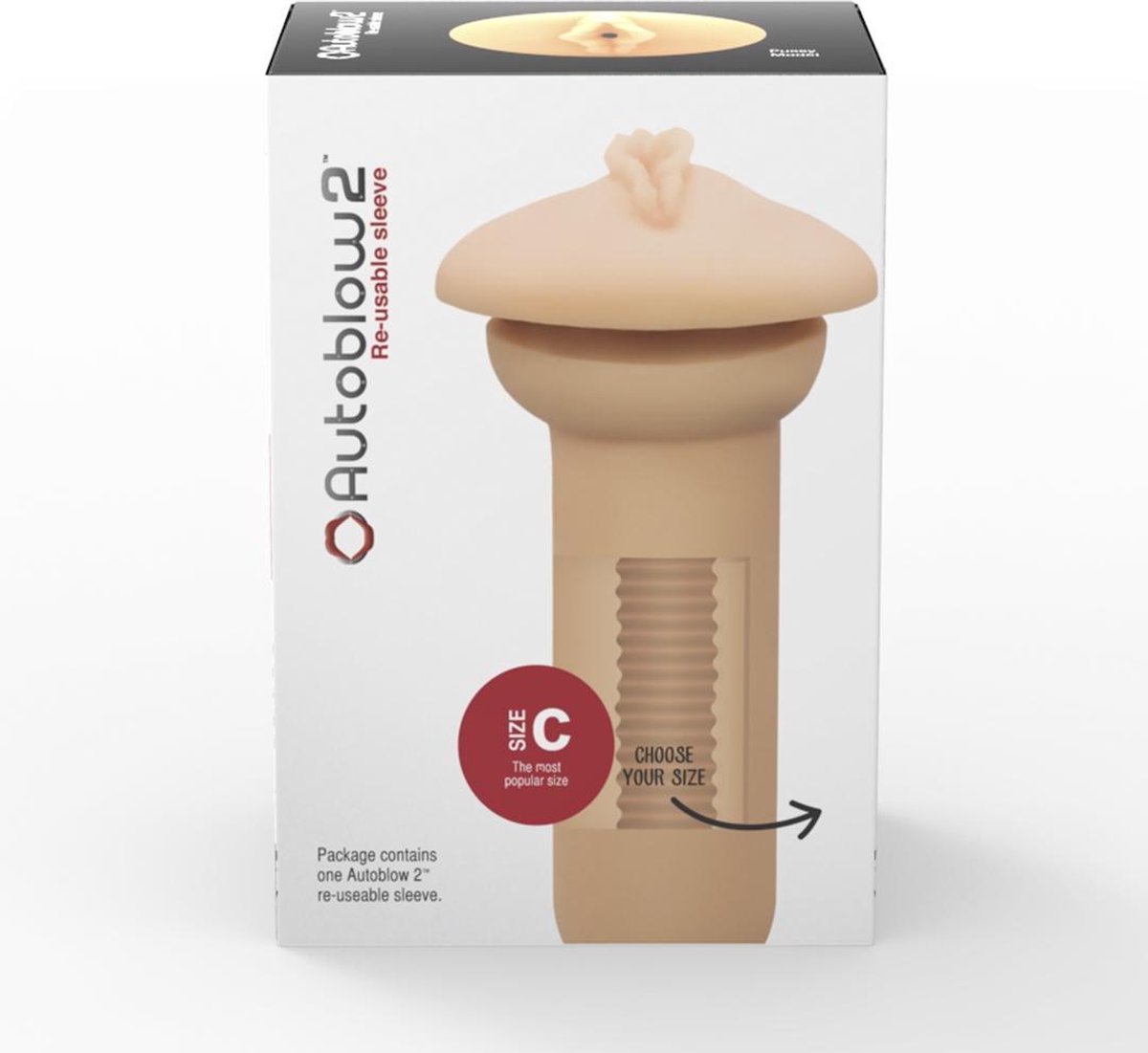 Goedkoopste Autoblow - 2 Plus XT Vagina Sleeve C