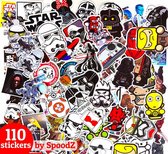 Wars Stickers 200 Stuks | Sticker Mix | ST10