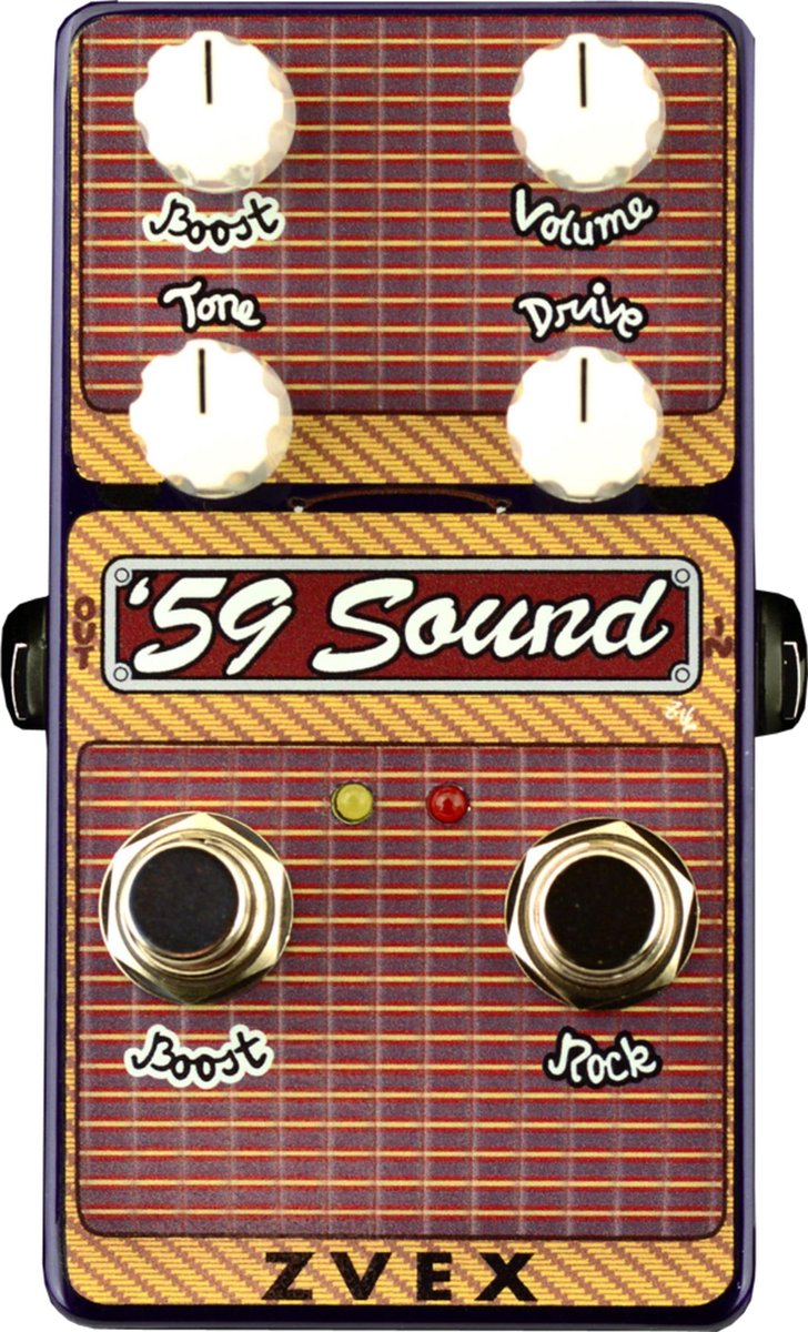 Z.VEX '59 Sound Vertical - Distortion voor gitaren