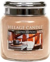 Village Candle Medium Jar Geurkaars - Chalet Latte