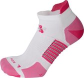 Mico Woman Running Socks Extra licht gewicht wit/roze/fucsia maat S