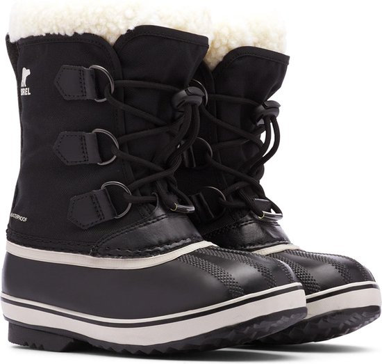 Sorel Childrens Yooth Pac Nylon Snowboots - Black - Maat 29 | bol.com