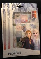 Frozen 2 sticker box 100 stickers - 4 stickervellen Disney Frozen II