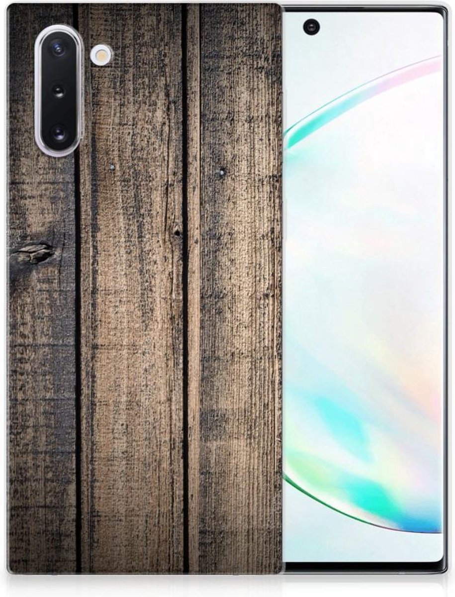 Samsung Galaxy Note 10 Bumper Hoesje Steigerhout