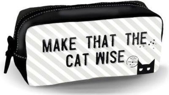 ETUI MAKE THAT THE CAT WISE BOYS: 21X20X10 CM | bol.com