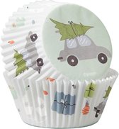 Wilton Cupcakevormpjes Winter Wishes pk/75