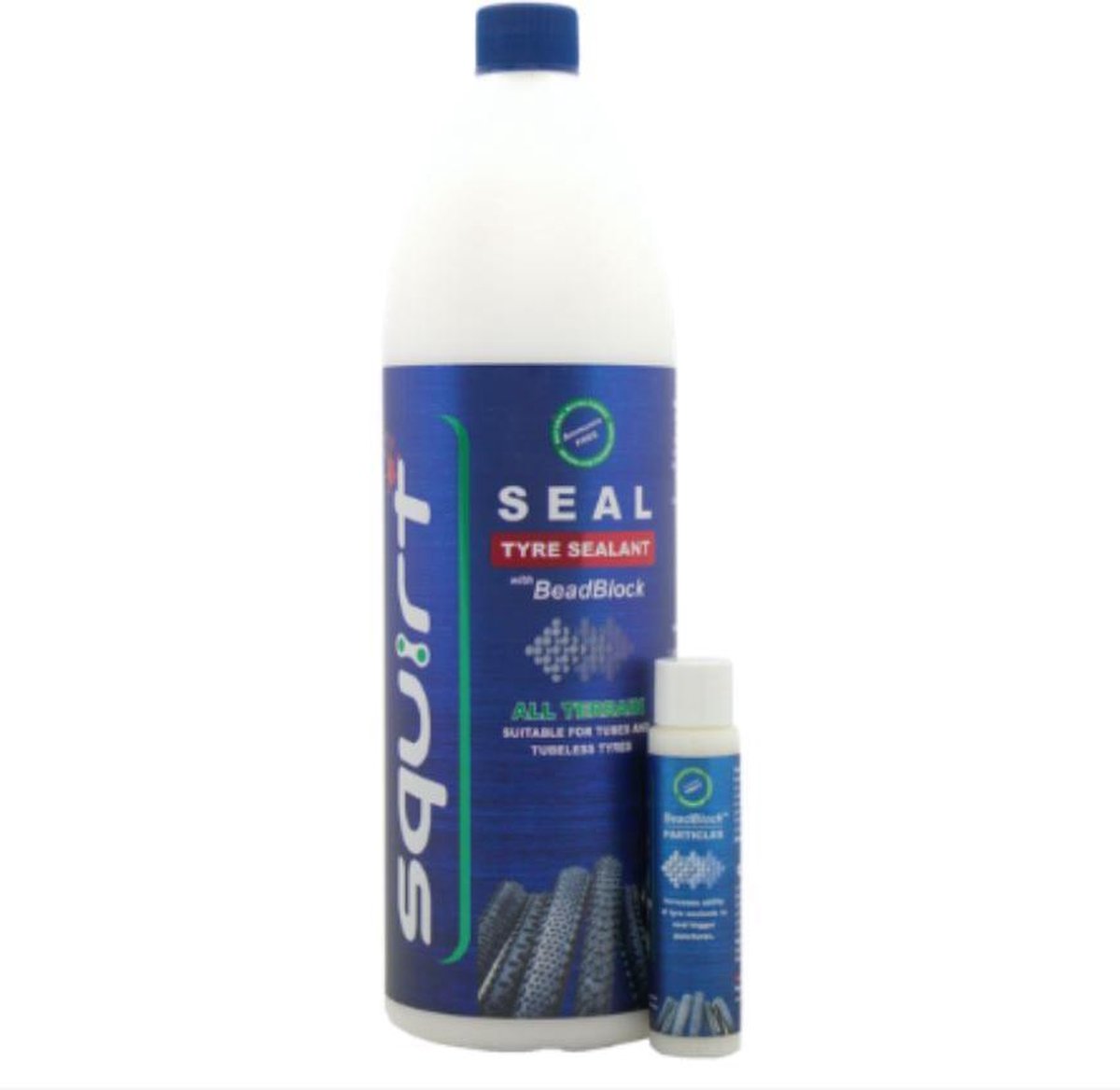 Squirt Sealant Seal Tyre Tubeless 1000 Ml Blauw/wit