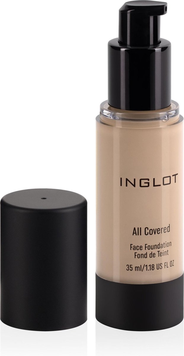 INGLOT All Covered Face Foundation 12 - Lichte huidskleur