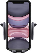 Shop4 - iPhone 11 Autohouder Verstelbare CD Houder Zwart met Draaiklem Zwart