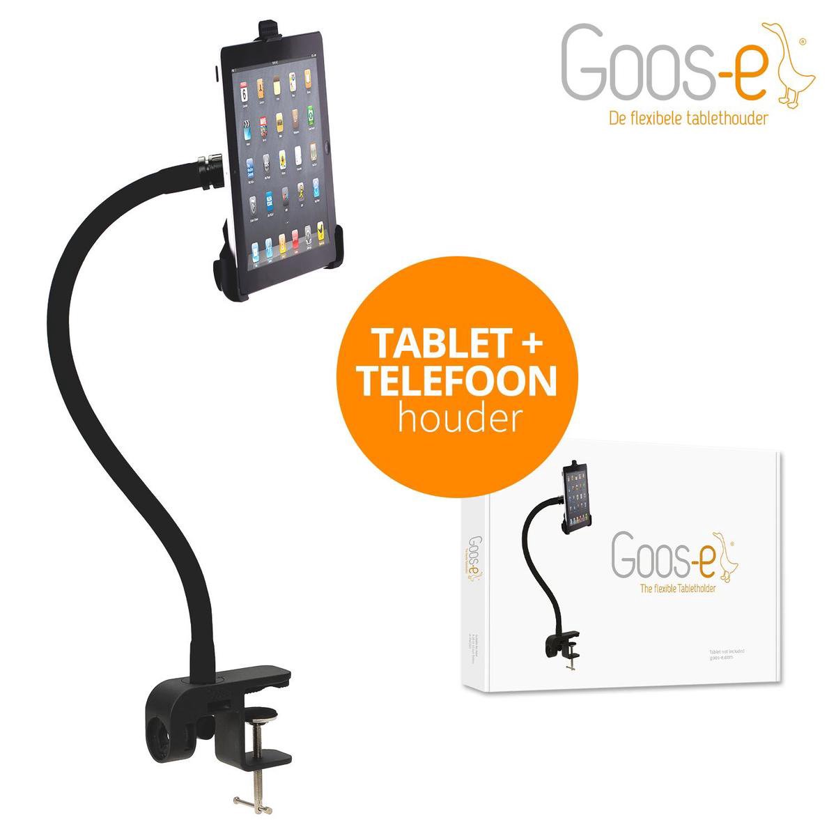 Houden Verdraaiing brandstof GOOS-E Tablet houder + Telefoon houder - COMBIPAKKET - universeel -  flexibel - sterk -... | bol.com
