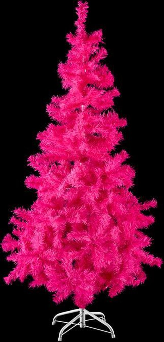 Inloggegevens Catastrofaal badminton Kerstboom - Kunstkerstboom - Roze kerstboom - Kerstmis - 150 cm - Fuchsia |  bol.com