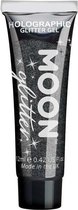 Moon Creations Glitter Holografische Glittergel 12 Ml Zwart