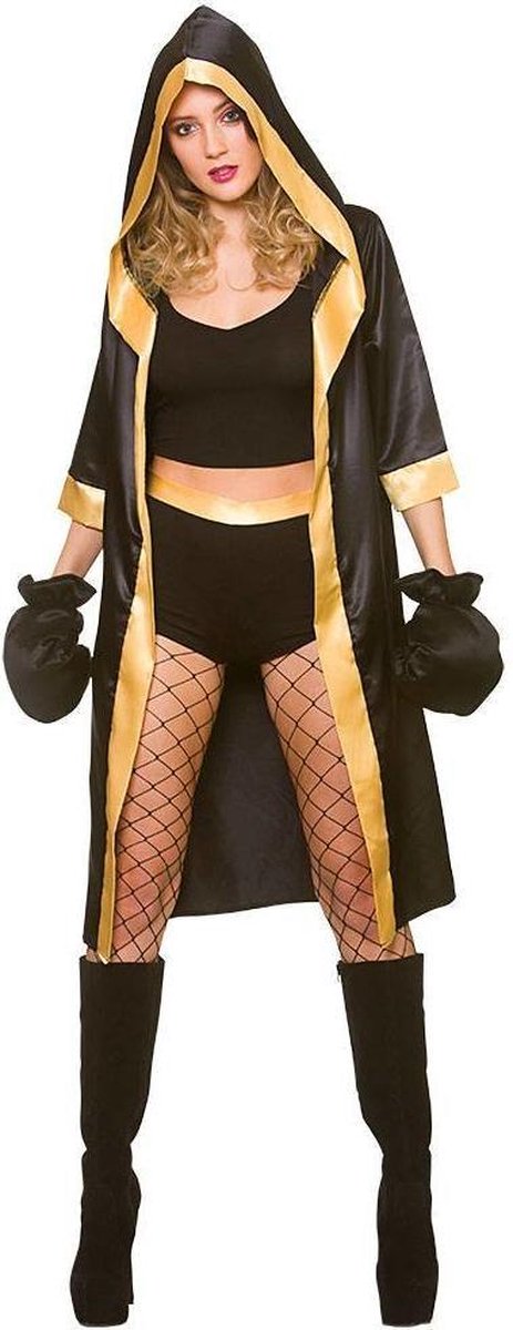 Knockout Boxer (XS) kostuum / boksers outfit dames | bol.com