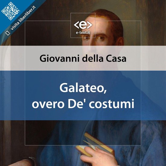 Galateo, overo De' costumi - cover